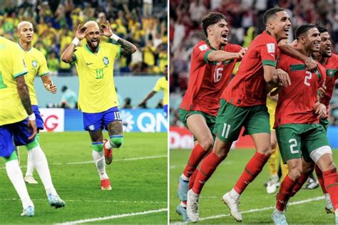 مباراة المغرب و البرازيل